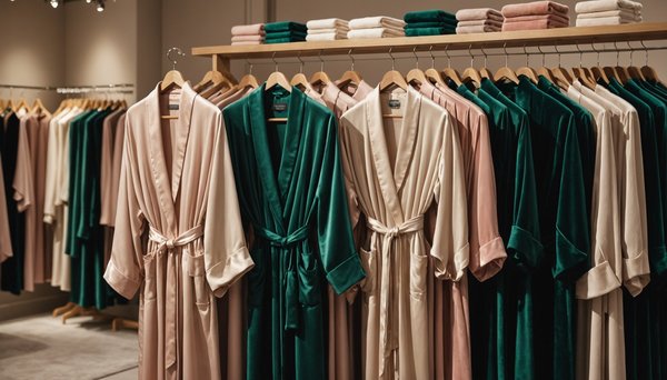 Découvrez les peignoirs en satin pour femme à ne pas manquer